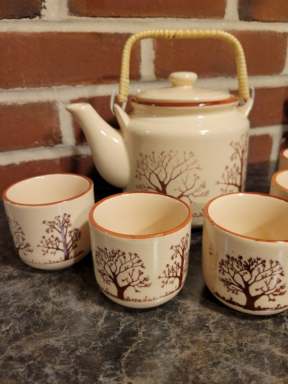 Japanese Ceramic Teapot Set